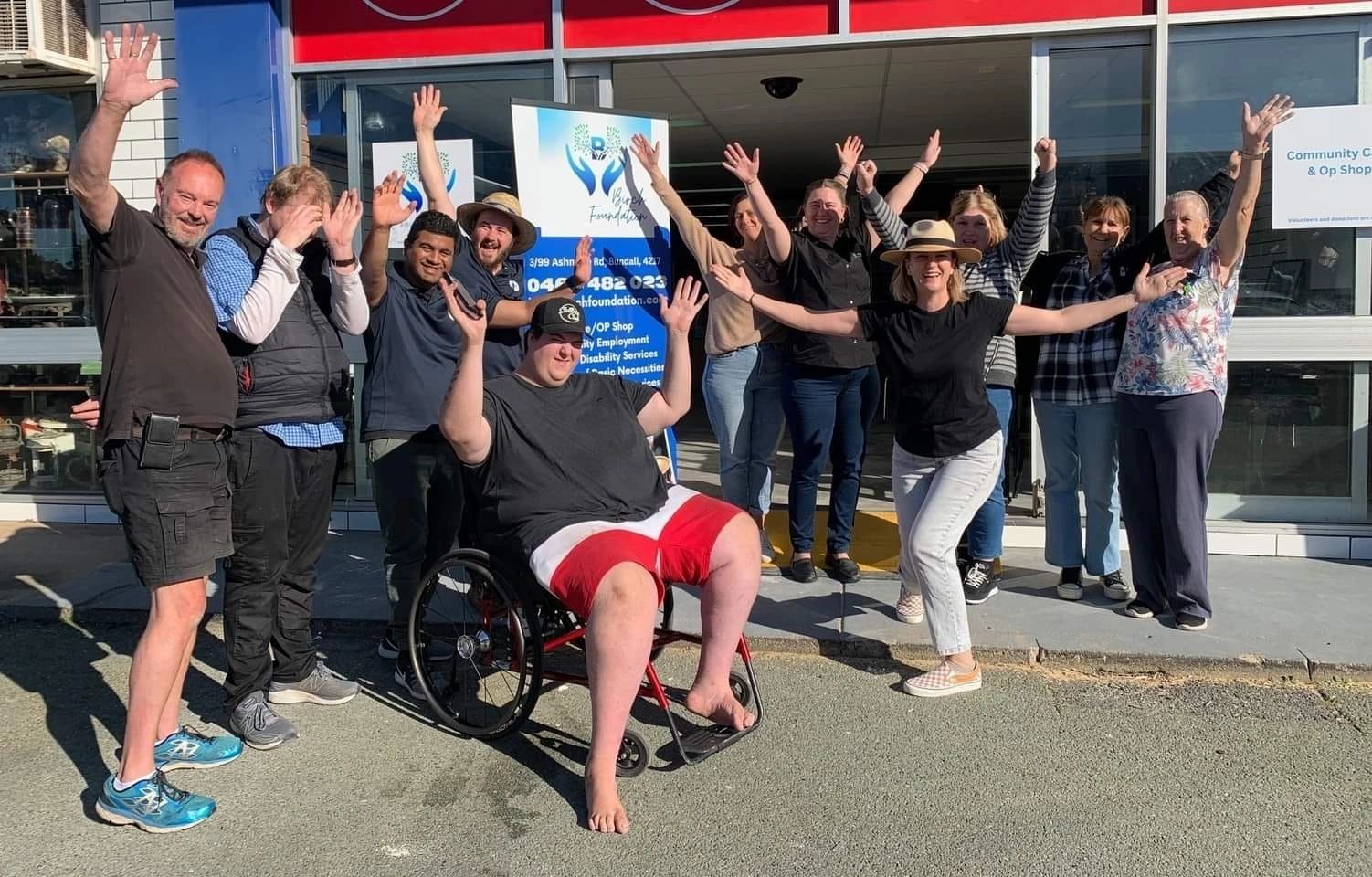 Birch Foundation volunteers during street outreach